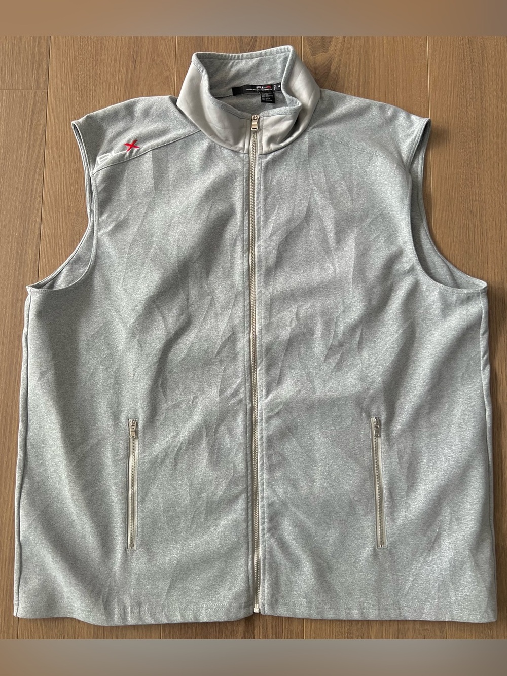 RLX Ralph Lauren Full Zip Hybrid Vest Athletic Golf XXL